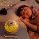 Projetor Galáxia 360° 7 Cores LED – Luminária Estrelas para Quarto Infantil e Relaxamento