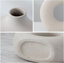 Vaso Nórdico Decorativo de Cerâmica Minimalista – Sofisticação para Sua Casa