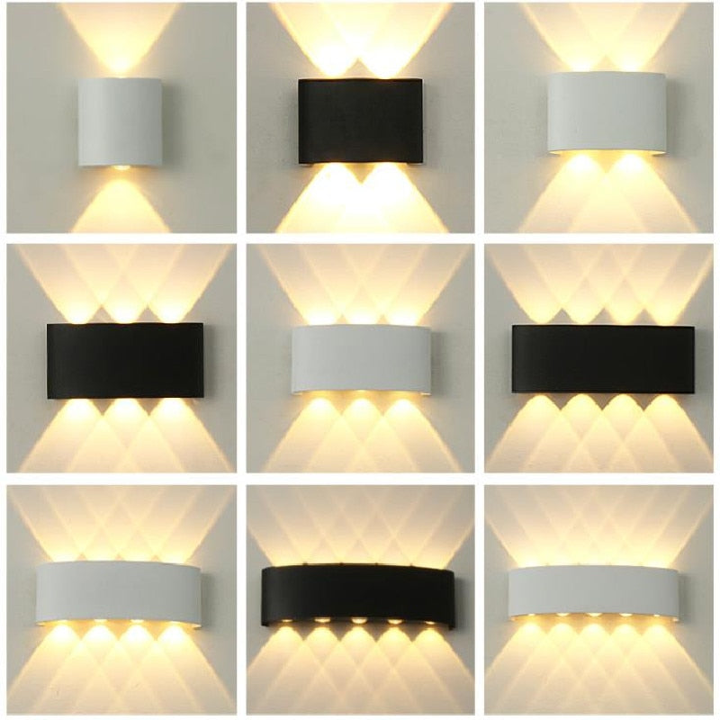 Arandela LED Externa à Prova d’água – Iluminação Moderna e Resistente