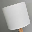 Abajur Robô de Madeira Articulado LED – Luminária Criativa e Decorativa