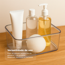 Kit 7 Organizadores Multiuso para Gavetas, Armários, Geladeiras Potes em Acrílico