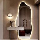 Espelho Lopazzi Orgânico Com Led 170cm x 70cm Corpo Inteiro Grande Quarto Sala Banheiro Grande Moderno Luxo