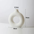 Vaso Nórdico Decorativo de Cerâmica Minimalista – Sofisticação para Sua Casa