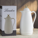 Garrafa Térmica de Café Laradore Bird - Branca e Dourada 1L