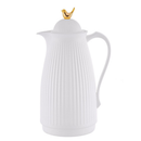 Garrafa Térmica de Café Laradore Bird - Branca e Dourada 1L