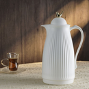 Garrafa Térmica de Café Laradore Bird - Branca e Dourada 1L